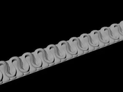 dekor ornament 3D model 54