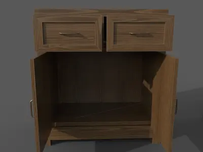 Chest of drawers - 1 3D model