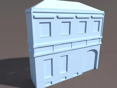 Apartment House 3D model get