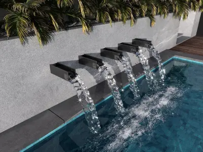 SWIMMING POOL NO83 A 3D model