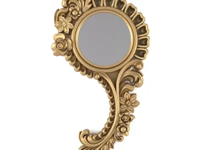 classic mirror 01 3D model