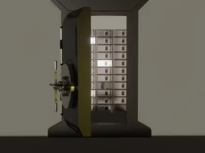 Money Vault 3D model