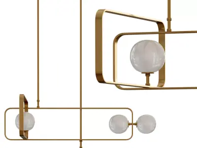 PARKER II CEILING LAMP by Mezzocollection 3D model