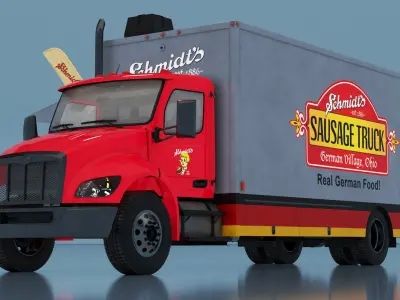  Schmidt Sausage Truck Food 