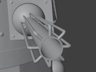 westbury dalek 3D model