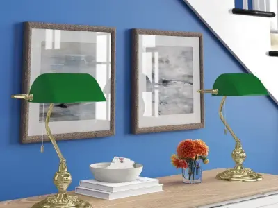 Arata Piano Light  Lamp - 2 Colour 3D model