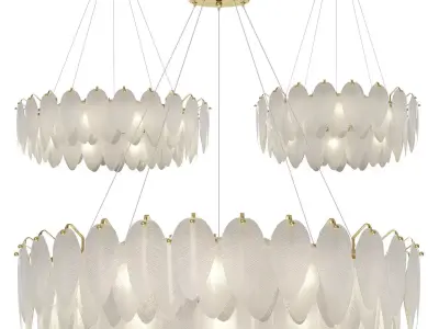 LORELEY Chandelier 3D model