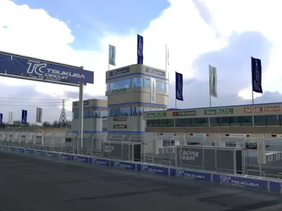  Tsukuba Circuit Race Track 