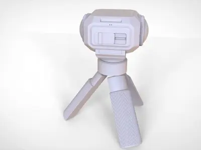 Sports camera 3D model