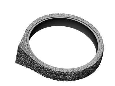 Pointy ring Free 3D print model