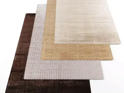 Rugs set204 3D model