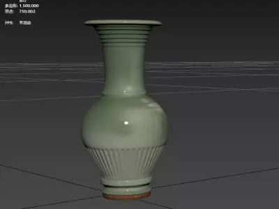 Song Dynasty - Junyao Porcelain Vase 16 3D model