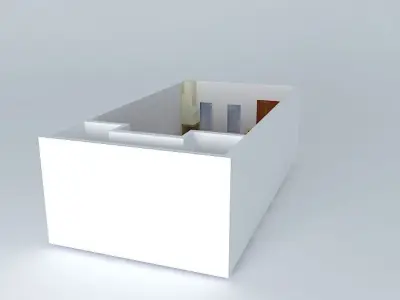 Living room interior Free 3D model