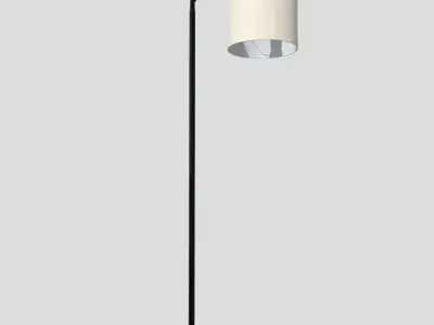 Standing Lamp 3 Low-poly 3D model