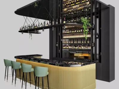Bar Collection 3 3D model