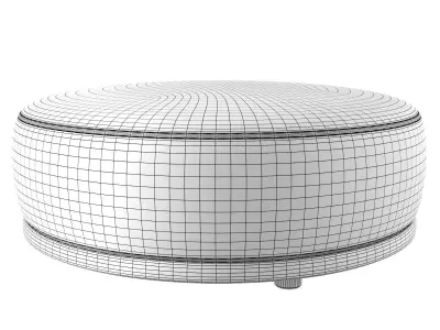 99 Pouf Oval 3D model