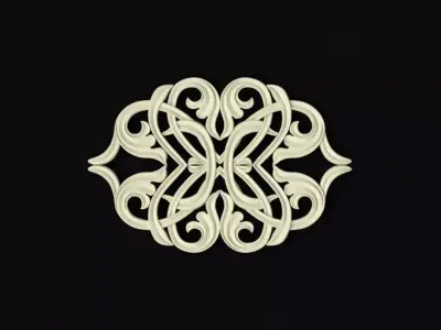 dekor ornament 3D model 72