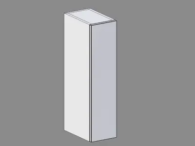 Kitchen Upper Cabinet 20 cm Low-poly 3D model