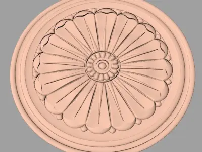 Artcam Aspire 3D relief models STL Files used for CNC E556 3D model