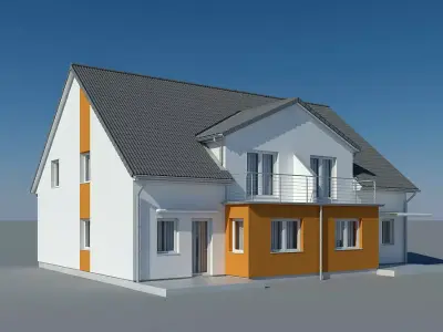 Villa Duplex 3D model