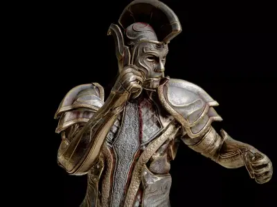 Armored Warrior 3D model