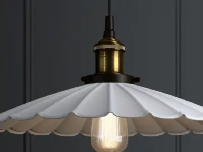 Hanging lamp Romatti Grand White  3D model