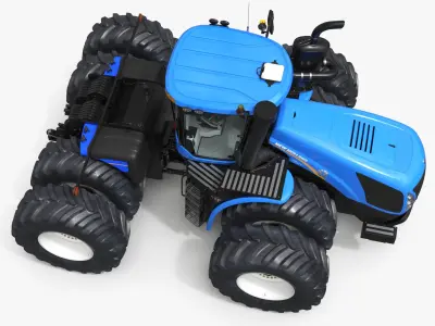  New Holland T9 Series Tractor Blue 