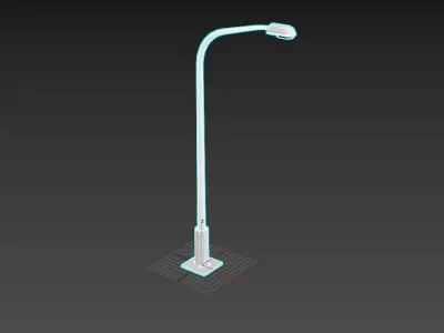 Street Light - Gest Low-poly 3D model