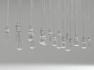 Bulbs Composition 3D model