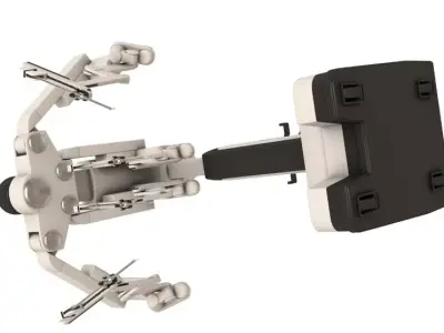 Surgical Robotic System 3D model