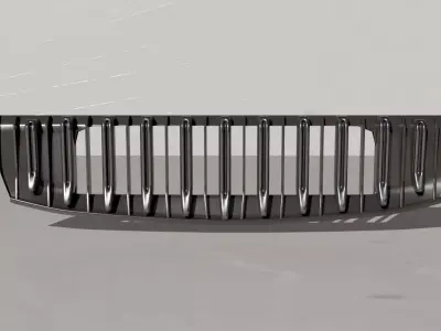 Sedan Main grill Intake 3D model