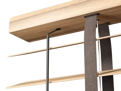 Wooden Blinds Set 40 3D model