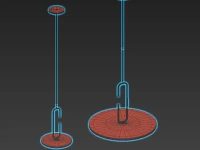 CLIP Hanging lamp 3D model