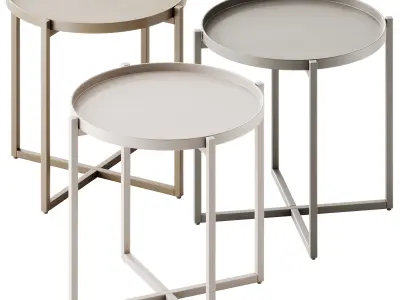 Agathla Tray Side Table by Wade Logan 3D model