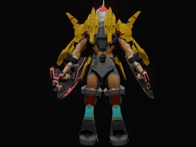 Cyberpunk XE 3D model