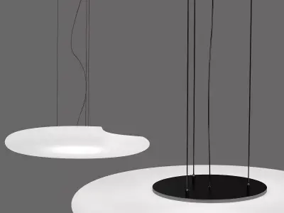 MOON chandelier 3D model purchase