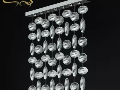 Light4 Vintage ARES BULBS L H120 ceiling lamp 3D model