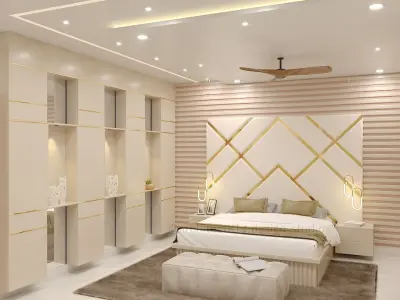 Master Bedroom Interior Design - 4 3D model