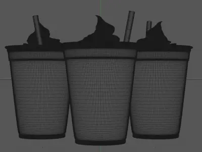 Milk Shake 3D model