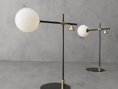 CRANE Table lamp by Aromas del Campo 3D model