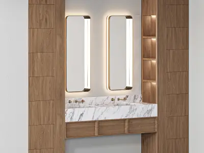 Bathroom Furniture 02 3D model