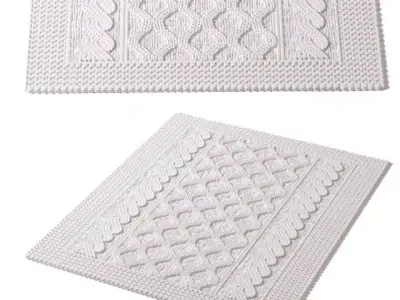 fabric capet 3D model