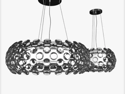 Crystal Ball chandelier by Maishang 3D model