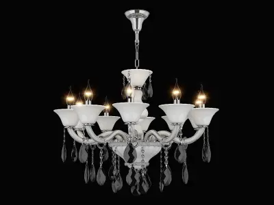 881100 Bianca Osgona Chandelier 3D model
