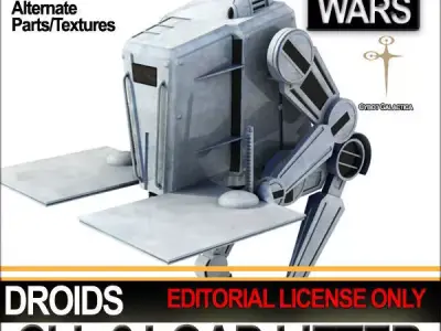 CLL 8 Load Lifter Droid Star Wars 3D model