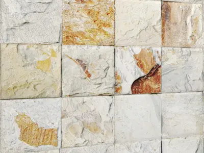 Stone slate 3D 40 3D model