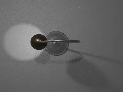 Lamp with light Free 3D model