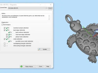 Pandora turtle 3D print model