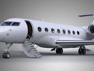  Private Jet Large White Gen 