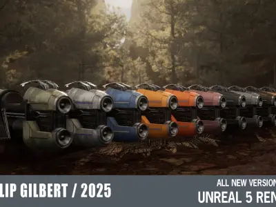 Luthen Style Bike updated re-release Low-poly 3D model